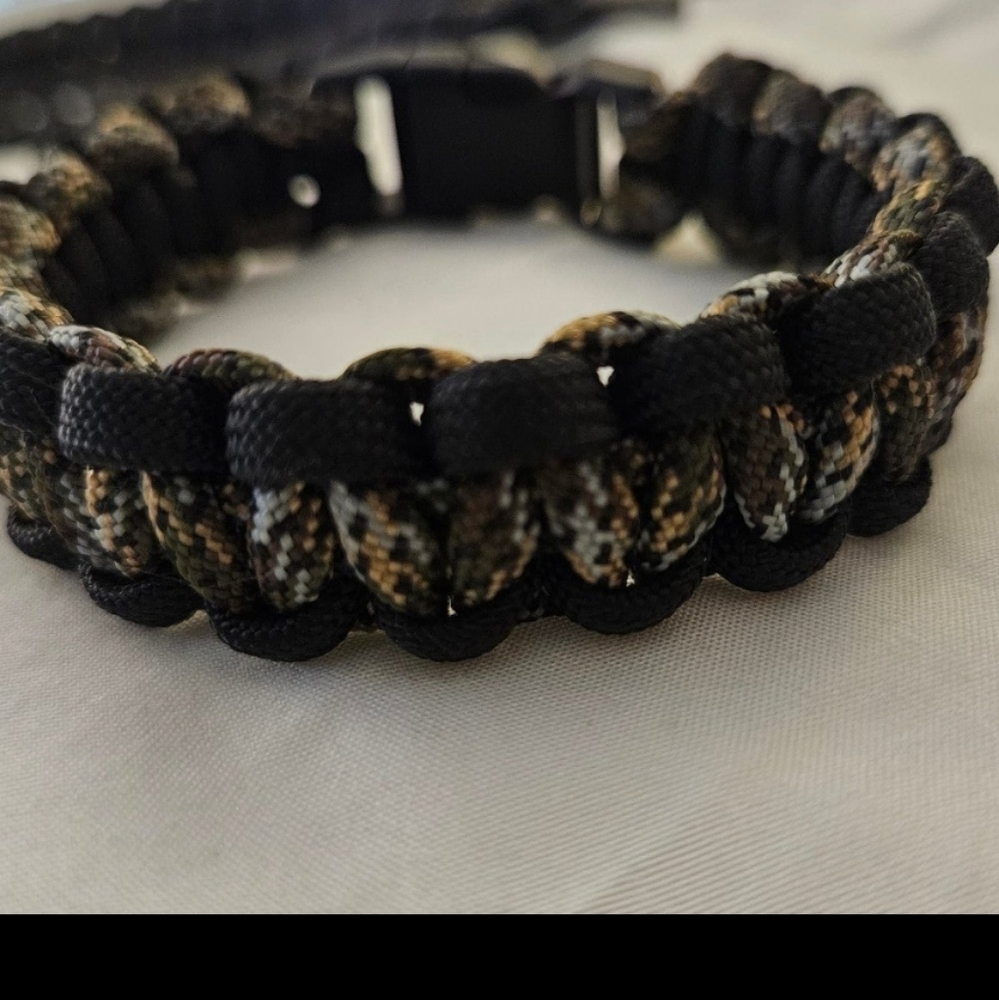 Paracord Bracelet Size 8" Camo‎ Survival